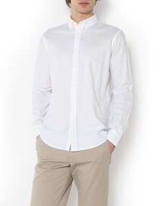 THE BOSTONIANS CAMASA OXFORD REGULAR FIT Plain OXFORD Button-down Regular Fit