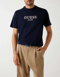GUESS CN SS EMBROIDERY LOGO TEE BLUZA DE BARBATI
