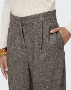 ONLY ONLBEKKA LIFE HW WIDE WOOL LOOK PANT TLR