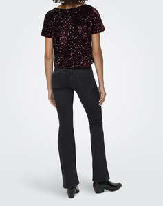 ONLY ONLANIKA SS SEQUINS BOAT TOP WVN