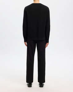 SELECTED SLHROSS LS KNIT STRUCTURE CREW NECK NOOS