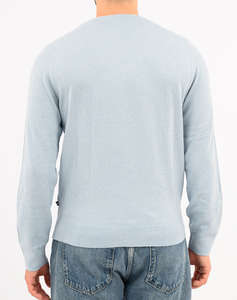 NAUTICA BLUZA TRICOTATA ΜΜ PERFORMANCE SOLID CREW (12GG)