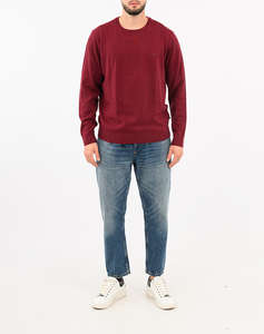 NAUTICA BLUZA TRICOTATA ΜΜ PERFORMANCE SOLID CREW (12GG)