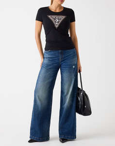 GUESS SS CN TRIANGLE PYTHON TEE BLUZA DE DAMA