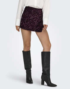 ONLY ONLANIKA HW SEQUINS SKORT WVN