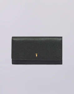 TRUSSARDI SLG -CAMEO PORTAFOGLIO CONTINENTAL IN GRANA RISO