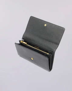 TRUSSARDI SLG -CAMEO PORTAFOGLIO CONTINENTAL IN GRANA RISO