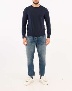 NAUTICA BLUZA TRICOTATA ΜΜ PERFORMANCE SOLID CREW (12GG)