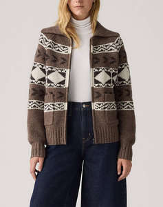 LEVIS WAVERLY FAIRISLE ZIP