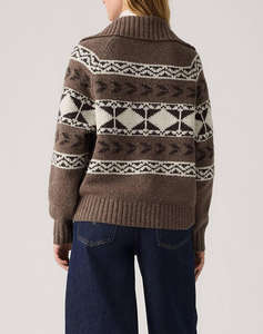 LEVIS WAVERLY FAIRISLE ZIP