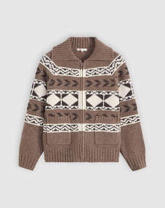 LEVIS WAVERLY FAIRISLE ZIP