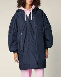SAVE THE DUCK ISA HOODED COAT PALTON DE DAMA