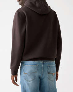 GUESS HOODED BASIC SWEATSHIRT HANORAC DE BARBATI