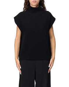 LIU JO BLACK_CF5M20_ECS MAGLIA CHIUSA S/M BLUZA DE DAMA