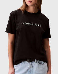 CALVIN KLEIN JEANS A- INST LOGO CLASSIC TEE SS