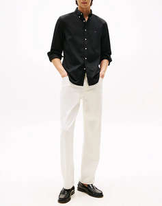 TOMMY HILFIGER CORE FLEX POPLIN SOLID RF SHIRT