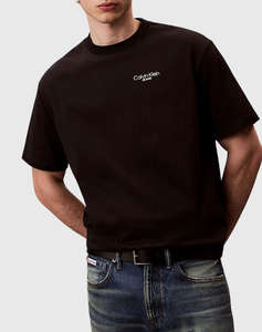 CALVIN KLEIN LOGO BACK PRINT T-SHIRT