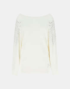 GUESS BAT SLEEVE LORETTA LOGO SWTR TRICOTAT DE DAMA