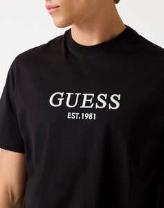GUESS CN SS EMBROIDERY LOGO TEE BLUZA DE BARBATI