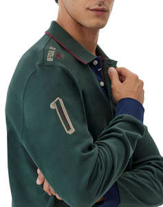 LAMARTINA BLUZA POLO MM MAN L/S POLO HEAVY JERSEY