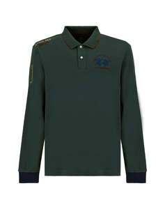 LAMARTINA BLUZA POLO MM MAN L/S POLO HEAVY JERSEY