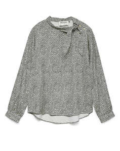 AWARE BY VERO MODA AWTELVA LS HIGH-NECK MIDI BLOUSE