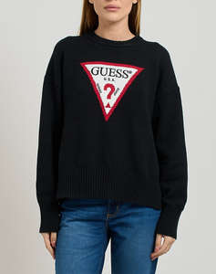 GUESS JEANS GJ LS CN BIG TRIANGLE SWTR BLUZA DE DAMA