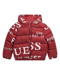 GUESS OVERSIZE HOODED LS PUFFER GEACA DE COPII UNISEX