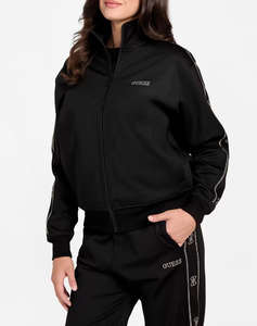 GUESS OCTAVIA HIGH NECK FULL-ZIP SWE HANORAC DE DAMA