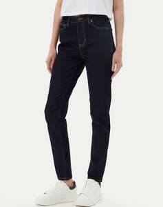GUESS JEANS GJ G05 HIGH RISE SKI - ECO RECY CO DAWSON STR INDIGO PANTALONI DE DAMA