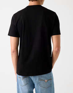 GUESS CN SS EMBROIDERY TRIANGLE TEE BLUZA DE BARBATI