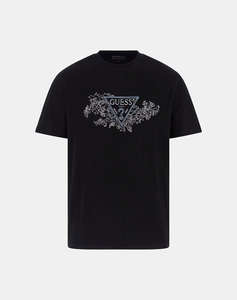 GUESS CN SS EMBROIDERY TRIANGLE TEE BLUZA DE BARBATI