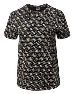 GUESS 4G RHOMBUS STUDS SS T-SHIRT BLUZA DE DAMA