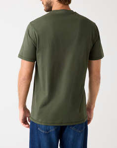 GUESS CN SS EMBROIDERY TRIANGLE TEE BLUZA DE BARBATI