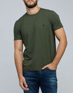 NAUTICA BLUZA T-SHIRT ΚΜ SS ANCHOR POCKET TEE