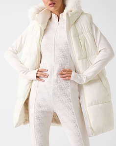 GUESS KATRINA SKI HOODY VEST GEACA DE DAMA