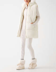 GUESS KATRINA SKI HOODY VEST GEACA DE DAMA