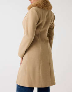 GUESS NEW PATRICE BELTED COAT PALTON DE DAMA