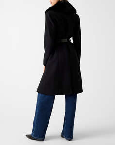 GUESS NEW PATRICE BELTED COAT PALTON DE DAMA