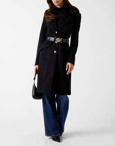 GUESS NEW PATRICE BELTED COAT PALTON DE DAMA