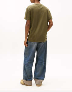 TOMMY JEANS TJM REG LINEAR LOGO TEE EXT