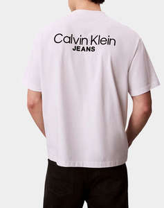 CALVIN KLEIN LOGO BACK PRINT T-SHIRT