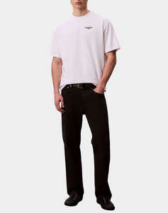 CALVIN KLEIN LOGO BACK PRINT T-SHIRT