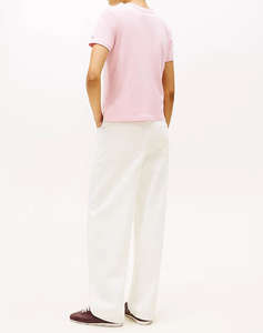 TOMMY HILFIGER REG CORP LOGO C-NK SS