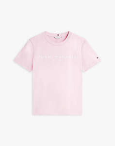 TOMMY HILFIGER REG CORP LOGO C-NK SS