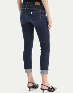 LIUJO BLACK_UF5D45_B.UP MONROE REG.W. PANTALONI DE DAMA
