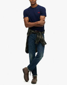 SUPERDRY D1 OVIN ESSENTIAL LOGO EMB TEE BLUZA DE BARBATI