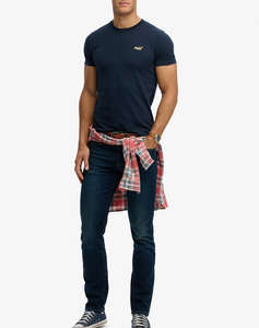 SUPERDRY D1 OVIN ESSENTIAL LOGO EMB TEE BLUZA DE BARBATI